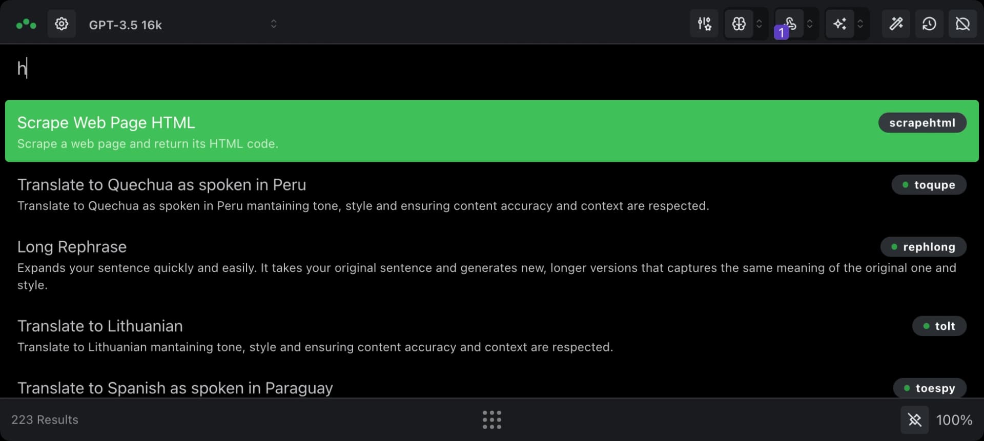 Triplo AI Interface